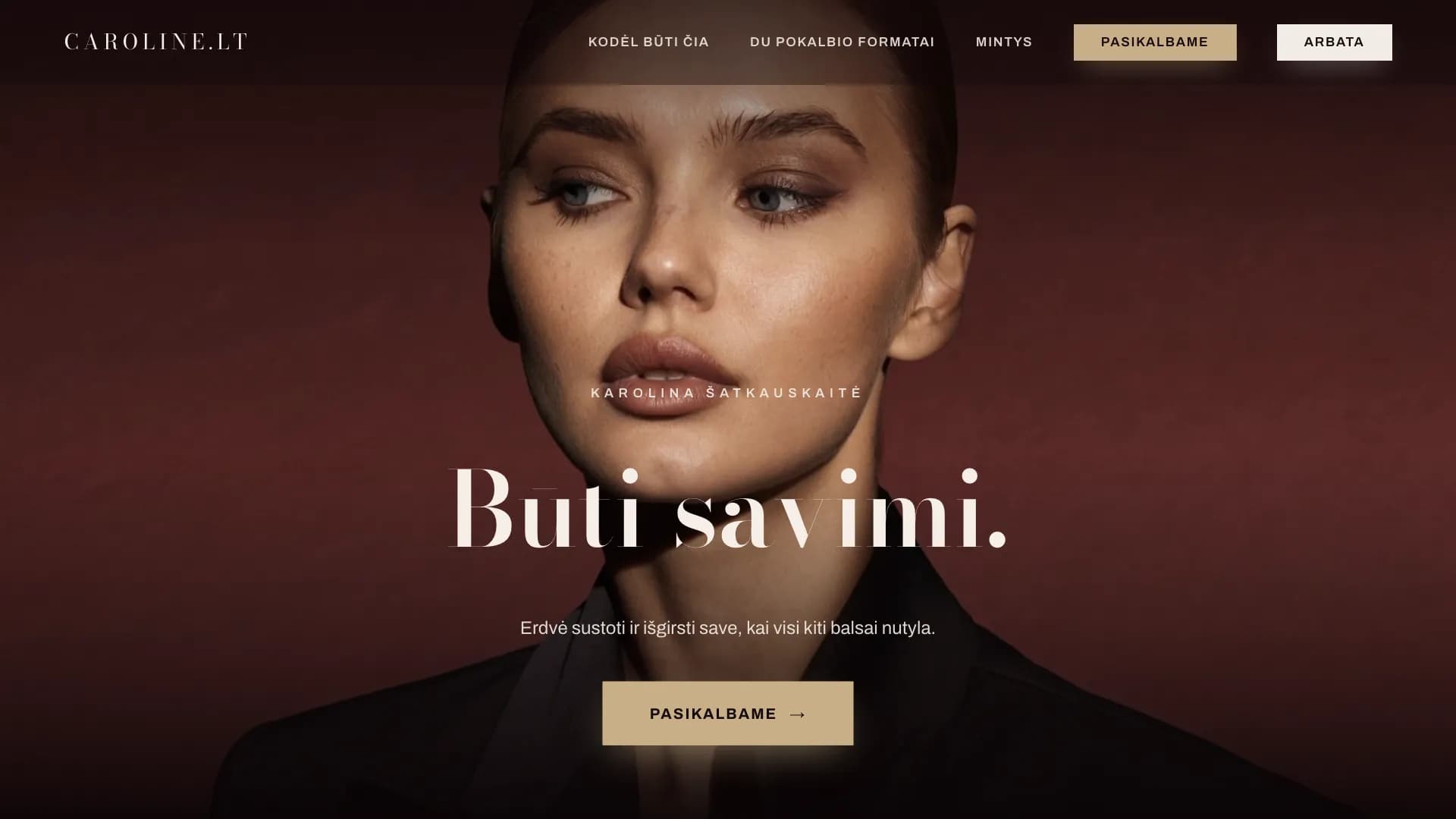 caroline.lt – pradžios puslapis